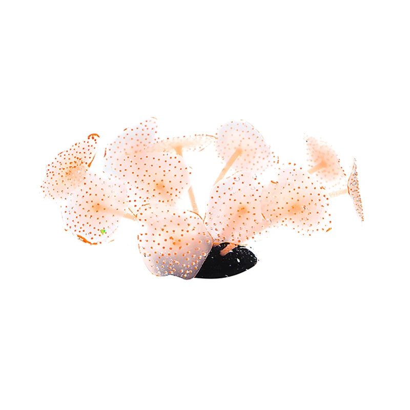 Aquarium Supplies Luminous Coral Simulation Silicone Corals UnderWater Landscape Decor Fish Tank Landscaping Coral Accessories