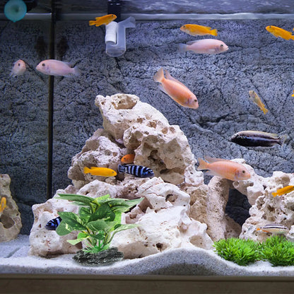 Premium Artificial Plant Decoration For Tank Aquarium Plants Decor Accessories Supplies nament Faux Fake Plastics Aquatic Pet