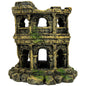 Resin Roman Colosseum Aquarium Decoration Figurine Safe Fish Tank L scape nament Pet Supplies Underwater Craft