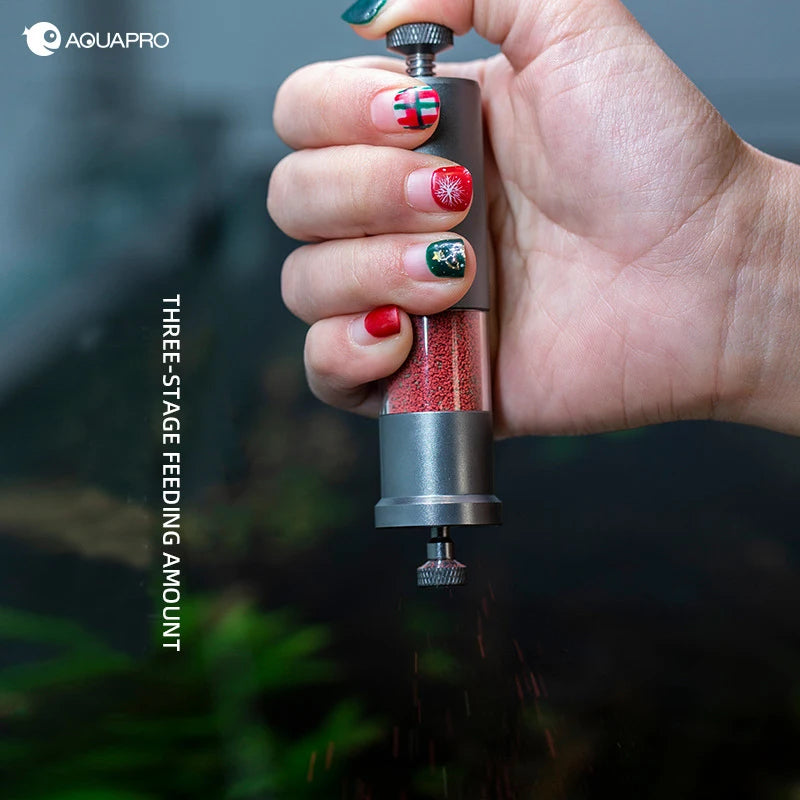 AQUAPRO MINI Fish Feeder Aquarium Accessories Method Fishbowl Feeding Water Supplies Akvarium Food Shrimp Terrarium Tropical
