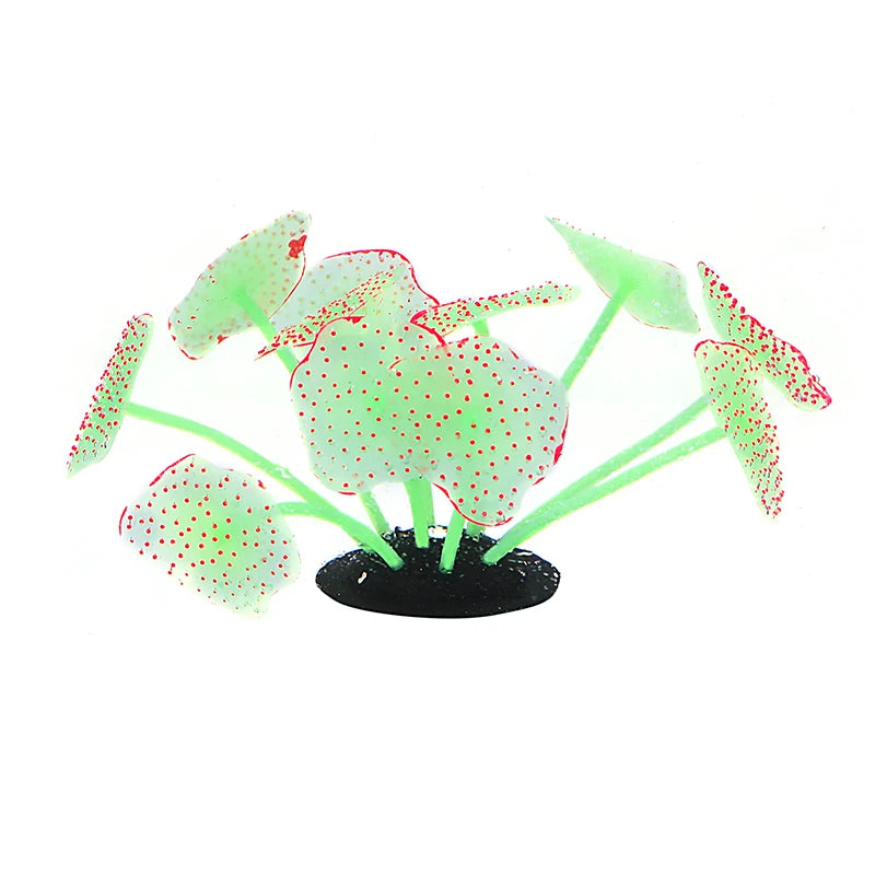 Aquarium Supplies Luminous Coral Simulation Silicone Corals UnderWater Landscape Decor Fish Tank Landscaping Coral Accessories